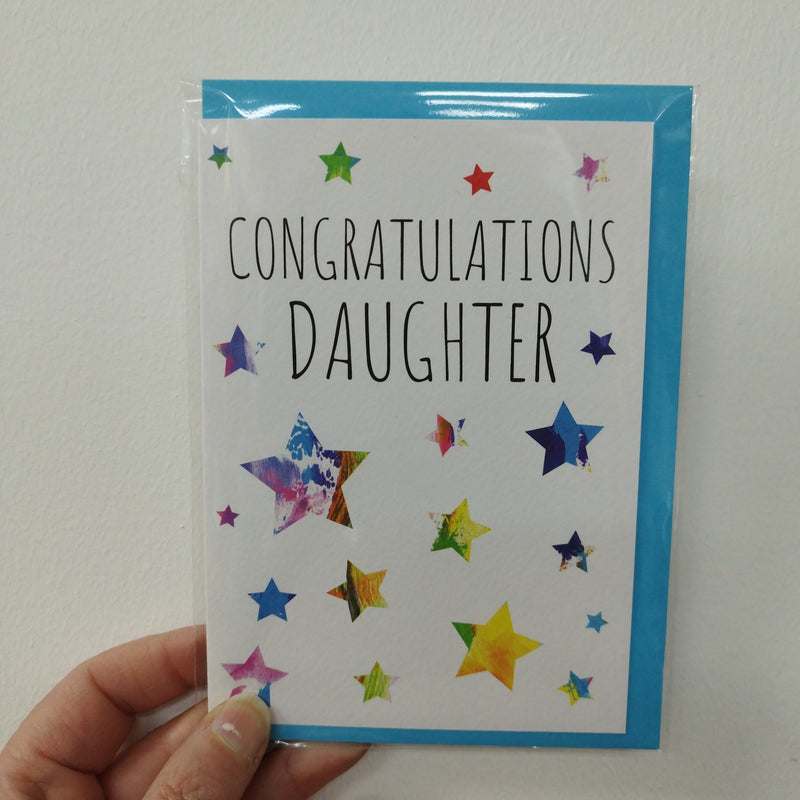 Congratulations daughter card