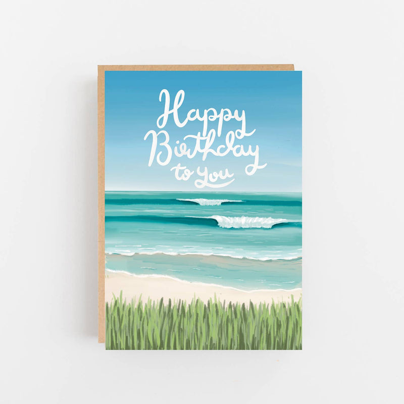 Happy birthday to you sea card