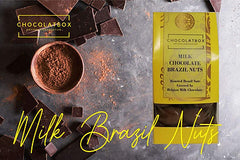 Milk Chocolate Covered Brazil Nut Brazils Nuts Gift Box