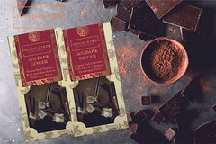 Belgian 56% Cocoa Chocolate Bar with Crystallise Australian Ginger Pieces