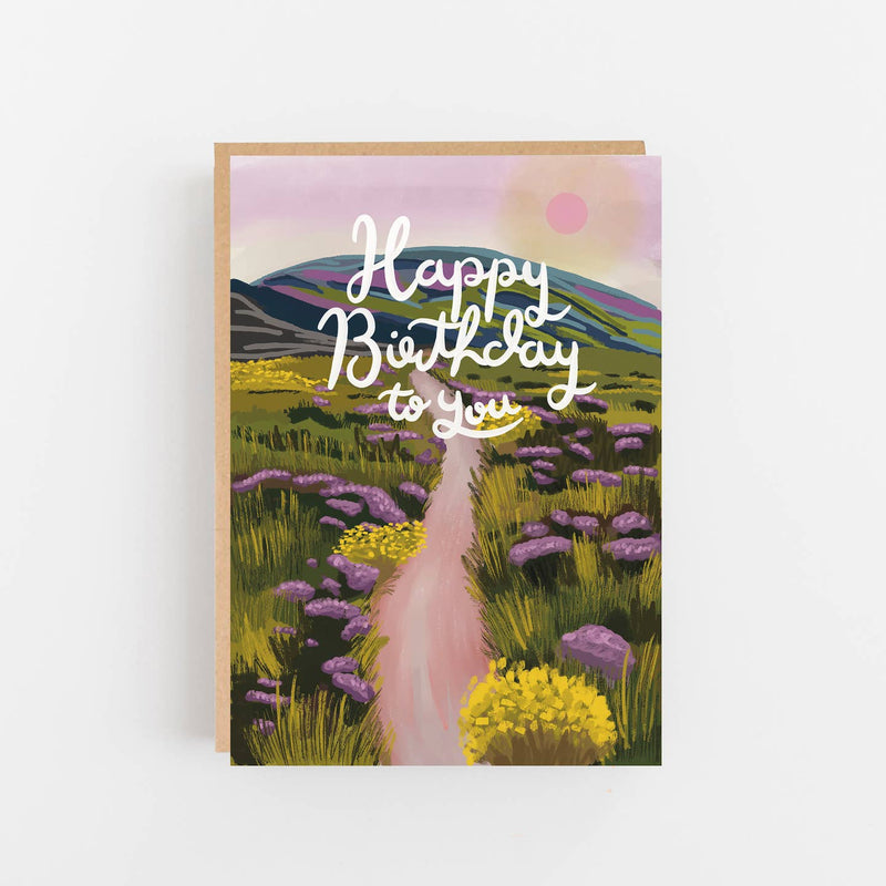 Happy birthday to you heather hills card