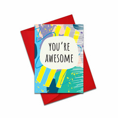 You're awesome card
