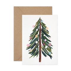 Christmas tree card