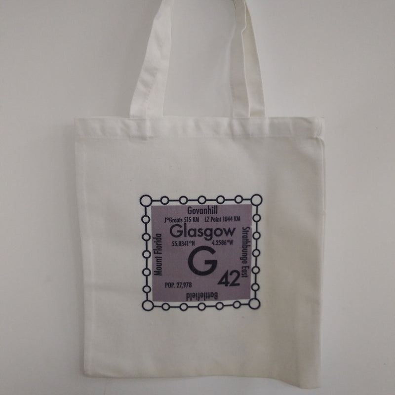 Glasgow postcode tote bag - G42 area