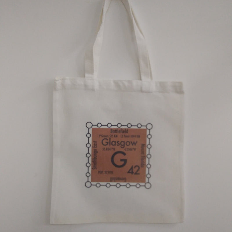 Glasgow postcode tote bag - G42 area