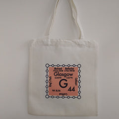 Glasgow postcode tote bag - G44 area
