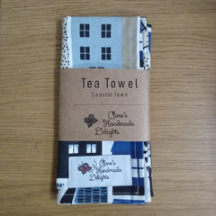 Tea towel - Coastal Town