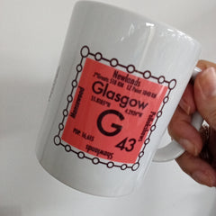 Glasgow postcode mug - G43 area