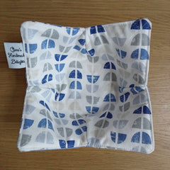 Bowl cosy - Bergen/blue fabric
