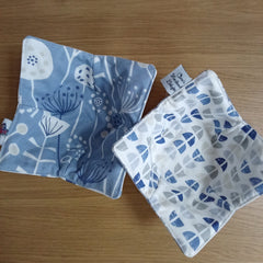 Bowl cosy - Bergen/blue fabric
