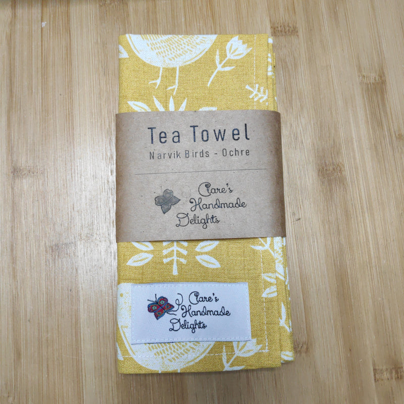 Tea towel - Narvik birds (3 colours available)