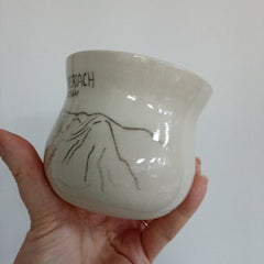 Hand painted mountain mug - Braeriach