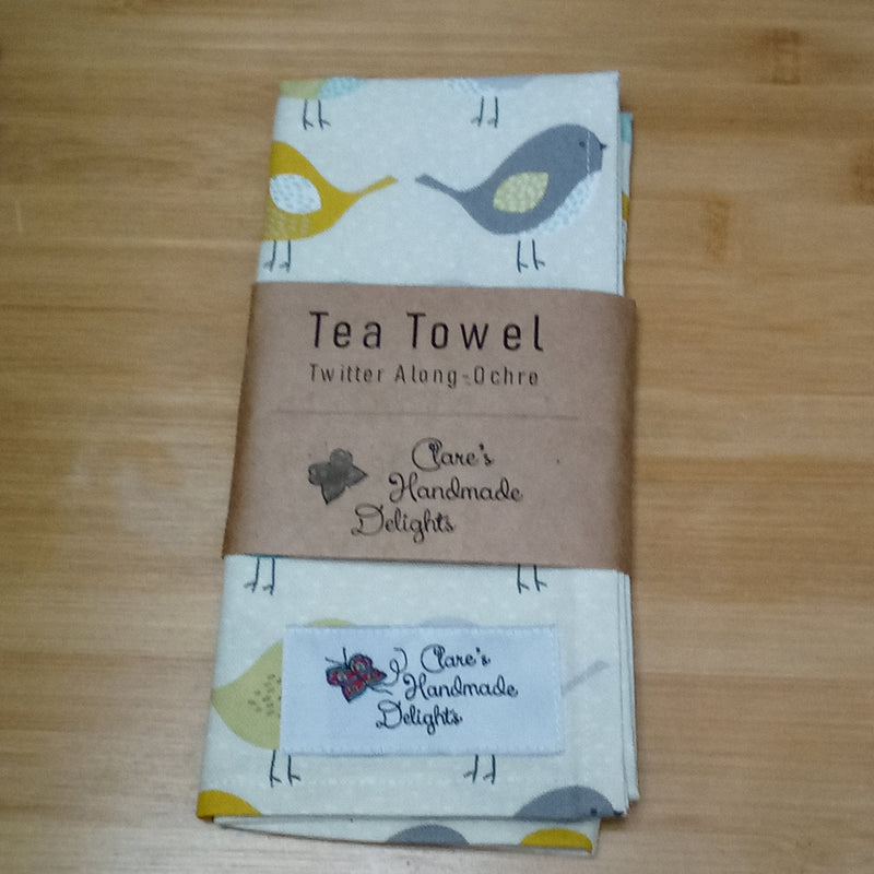 Tea towel - Twitter Along (2 colours available)