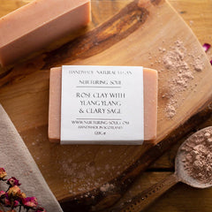 Rose Clay with Ylang Ylang & Clary Sage Soap