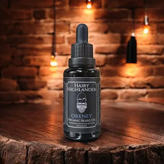 Orkney organic beard oil - Sweet Orange, Bergamot, and Cedarwood