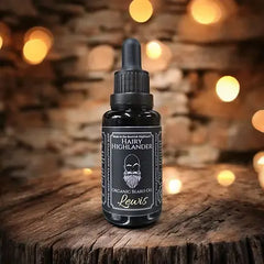 Lewis organic beard oil - Ylang Ylang, Pink Grapefruit, & Bergamot