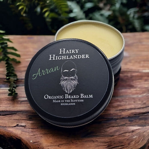 Arran organic beard balm - Black Pepper & Cedarwood