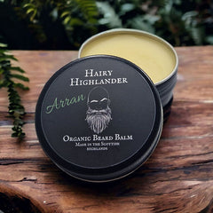 Arran organic beard balm - Black Pepper & Cedarwood