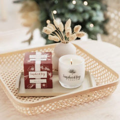 Sandwick Bay festive scented glass candles (different scents available)