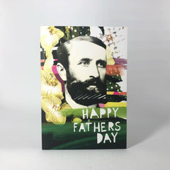 Happy father's day botanical card