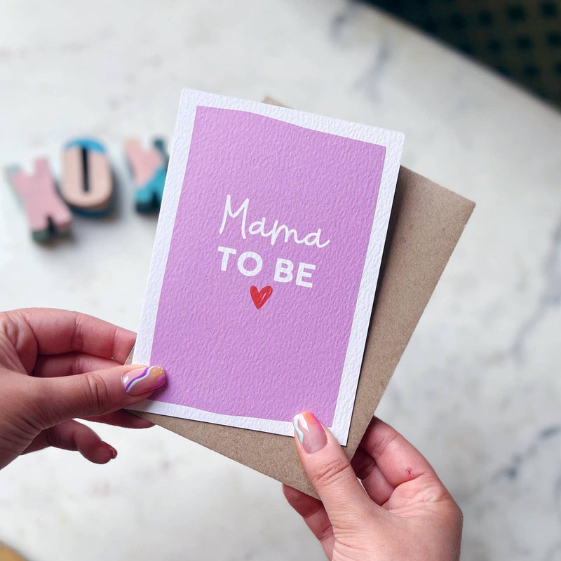 Mama to be card