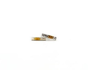 Sterling silver with 24k gold bar studs - different versions available