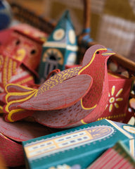 Robin Screen Printed Decoration