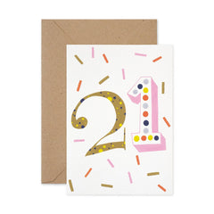 Age 21 birthday card