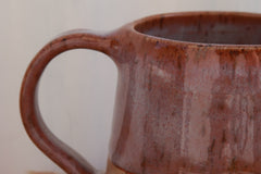 Handmade Ceramic Mug - Speckled Wild Plum