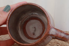 Handmade Ceramic Mug - Speckled Wild Plum