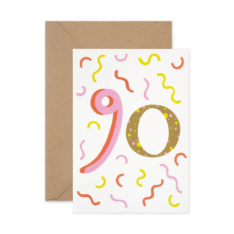 Age 90 birthday card