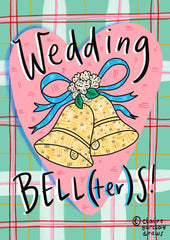 'Wedding Bellters' card