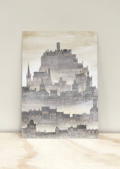 Haar Edinburgh postcard