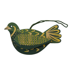 Partridge Screen Printed Decoration