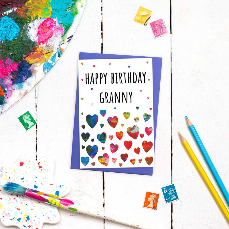 Happy birthday Granny card - 2 designs available