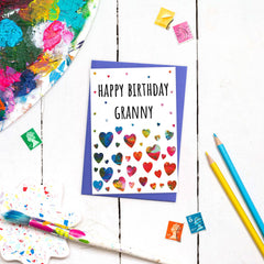 Happy birthday Granny card - 2 designs available