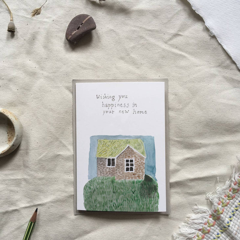 Wishing you happiness in your new home card