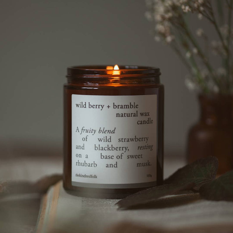 Wild Berry & Bramble rapeseed-coconut wax candle