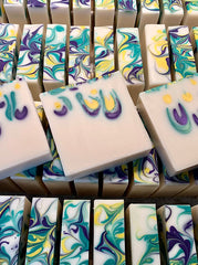 Wild Blue Iris soap