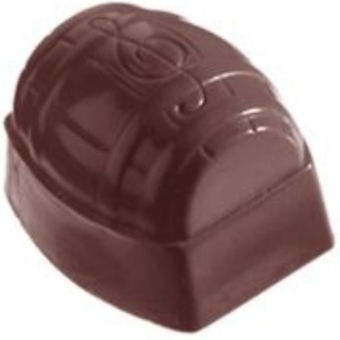 Belgian Milk Chocolate Barrels Filled With Soft Caramel, 6 Pack