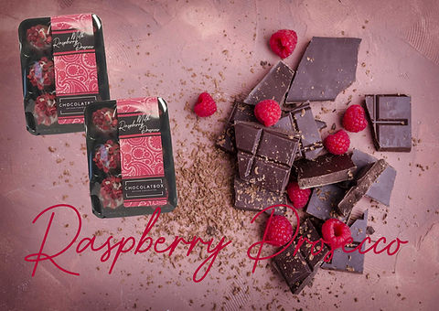 Belgian Milk Chocolates With Raspberry And Prosecco Filling, 6 Pack ...