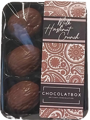 Belgian Milk Chocolates With Caramelised Hazelnut Crunch, 6 Pack