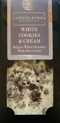 White Belgian Chocolate Cookies and Cream bar