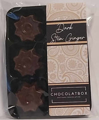 Belgian 56% Dark Chocolate Stem Gingers, Spicy 6 Pack