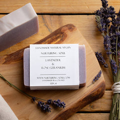 Lavender & Rose Geranium Soap