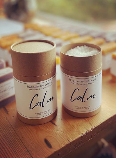 Calm Skye Bath Salts (lavender & orange)