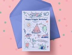 Happy frigging birthday card