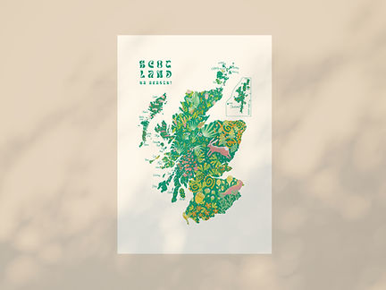 Scotland Ya Beauty print (A3 or A4)