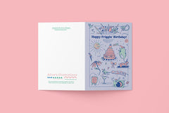 Happy frigging birthday card