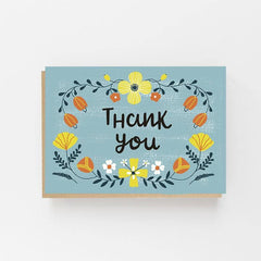 Pack of 8 Thank you cards